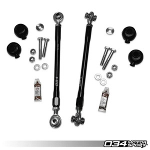 034 Motorsport Track Billet Adjustable Front Sway Bar End Links - BMW E9X M3 & E87 1M 034 Motorsport Track Billet Adjustable Front Sway Bar End Links - BMW E9X M3 & E87 1M