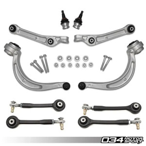034 Motorsport - Audi B9 / B9.5 A4 / S4 / RS4 / A5 / S5 / RS5 Density Line Camber Correcting Control Arm Kit Upper Adjustable 034 Motorsport - Audi B9 / B9.5 A4 / S4 / RS4 / A5 / S5 / RS5 Density Line Camber Correcting Control Arm Kit Upper Adjustable