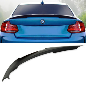 Gravity Gloss Black M4 Style Rear Lip Spoiler for BMW 2 Series F22 (14-21) Gravity Gloss Black M4 Style Rear Lip Spoiler for BMW 2 Series F22 (14-21)