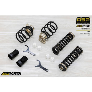 BC Racing Adjustable Spring Perch (ASP) Lowering Kit - BMW M2 RWD G87 (2023+) BC Racing Adjustable Spring Perch (ASP) Lowering Kit - BMW M2 RWD G87 (2023+)