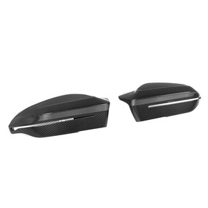 BMW M5 G90 / 5 Series G60 / G61 Pre-Preg Carbon Fibre Mirrors - Right Hand Drive BMW M5 G90 / 5 Series G60 / G61 Pre-Preg Carbon Fibre Mirrors - Right Hand Drive