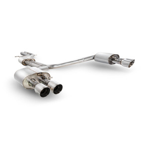 Scorpion Half Exhaust System Resonated (Non Valved) 2.75" with Polished Daytona Tailpipes for Audi S6 C7 4.0 TFSI Biturbo Quattro | 2012-2018 Scorpion Half Exhaust System Resonated (Non Valved) 2.75" with Polished Daytona Tailpipes for Audi S6 C7 4.0 TFSI Biturbo Quattro | 2012-2018