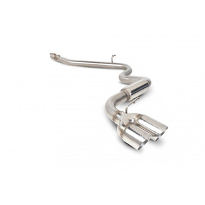 Scorpion Cat Back Exhaust System 2.5" with STW Tailpipes for Audi TT MK2 2.0 TDI Quattro | 2009-2014 Scorpion Cat Back Exhaust System 2.5" with STW Tailpipes for Audi TT MK2 2.0 TDI Quattro | 2009-2014