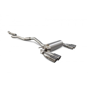 Scorpion Cat Back (Valved) Exhaust System 3.15" with Polished Daytona Tailpipes for BMW M2 (F87) | 2016-2018 | Non GPF Model Scorpion Cat Back (Valved) Exhaust System 3.15" with Polished Daytona Tailpipes for BMW M2 (F87) | 2016-2018 | Non GPF Model