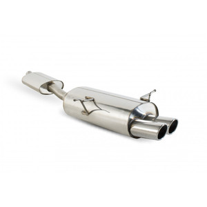 Scorpion Cat Back Exhaust System 2.5" with Polished Twin Monaco Tailpipes for BMW 316 / 318 E46 | 1998-2005 Scorpion Cat Back Exhaust System 2.5" with Polished Twin Monaco Tailpipes for BMW 316 / 318 E46 | 1998-2005