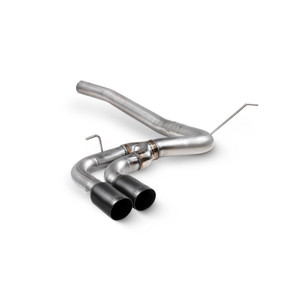 Scorpion Half Non Resonated Exhaust System 3" with Black Daytona Tailpipes for BMW 330D / 335D (F30 / F31) | Including xDrive (M Sport Models Only) | 2013-2020 Scorpion Half Non Resonated Exhaust System 3" with Black Daytona Tailpipes for BMW 330D / 335D (F30 / F31) | Including xDrive (M Sport Models Only) | 2013-2020