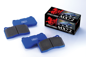 Endless MX72 Performance Brake Pads - Front - Honda Accord 2.4 CL9 2003-2008 Endless MX72 Performance Brake Pads - Front - Honda Accord 2.4 CL9 2003-2008