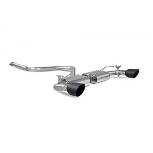 Scorpion GPF Back Non Resonated (Valved) Exhaust System 3" with Black Daytona Tailpipes for Hyundai i30N | 2018-2025 | GPF Models Scorpion GPF Back Non Resonated (Valved) Exhaust System 3" with Black Daytona Tailpipes for Hyundai i30N | 2018-2025 | GPF Models