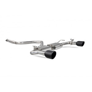 Scorpion GPF Back Non Resonated (Valved) Exhaust System 3" with Black Indy Tailpipes for Hyundai i30N Fastback | 2019-2022 | GPF Models Scorpion GPF Back Non Resonated (Valved) Exhaust System 3" with Black Indy Tailpipes for Hyundai i30N Fastback | 2019-2022 | GPF Models