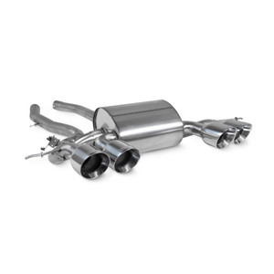 Scorpion Half (Valved) Exhaust System 2.75" with Polished Daytona Tailpipes for BMW M3 Touring (G81) | 2022-2025 | GPF Models Scorpion Half (Valved) Exhaust System 2.75" with Polished Daytona Tailpipes for BMW M3 Touring (G81) | 2022-2025 | GPF Models