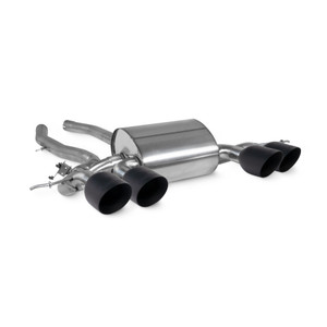 Scorpion Half (Valved) Exhaust System 2.75" with Black Daytona Tailpipes for BMW M3 Touring (G81) | 2022-2025 | GPF Models Scorpion Half (Valved) Exhaust System 2.75" with Black Daytona Tailpipes for BMW M3 Touring (G81) | 2022-2025 | GPF Models