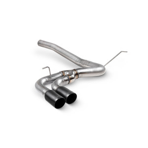 Scorpion Half Non Resonated Exhaust System 3" with Black Daytona Tailpipes for BMW 430D / 435D (F32) | Including xDrive | 2013-2020 Scorpion Half Non Resonated Exhaust System 3" with Black Daytona Tailpipes for BMW 430D / 435D (F32) | Including xDrive | 2013-2020