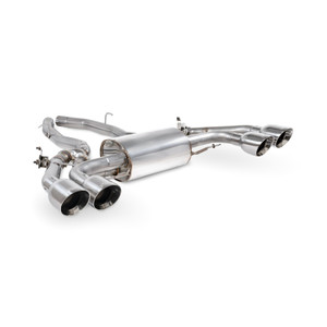 Scorpion Half (Valved) Exhaust System 2.75" with Polished Daytona Tailpipes for BMW X3M including Comp | LCI 2022 - 2024 | Non GPF Models Scorpion Half (Valved) Exhaust System 2.75" with Polished Daytona Tailpipes for BMW X3M including Comp | LCI 2022 - 2024 | Non GPF Models