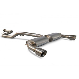 Scorpion Cat Back Non Resonated Exhaust System 2.5" with Polished Daytona Tailpipes for Ford Focus ST225 MK2 | 2006-2011 Scorpion Cat Back Non Resonated Exhaust System 2.5" with Polished Daytona Tailpipes for Ford Focus ST225 MK2 | 2006-2011