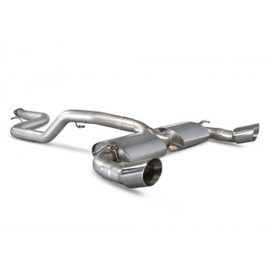Scorpion Cat Back Non Resonated Exhaust System 3" with Polished Daytona Tailpipes for Ford Focus RS MK2 | 2009-2011 Scorpion Cat Back Non Resonated Exhaust System 3" with Polished Daytona Tailpipes for Ford Focus RS MK2 | 2009-2011