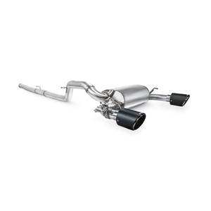 Scorpion Cat Back (Valved) Quiet Exhaust System 3" with Carbon Ascari Tailpipes for Ford Focus RS MK3 | 2016-2019 Scorpion Cat Back (Valved) Quiet Exhaust System 3" with Carbon Ascari Tailpipes for Ford Focus RS MK3 | 2016-2019