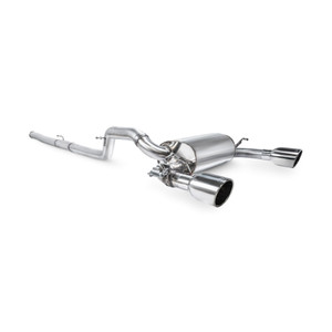 Scorpion Cat Back (Valved) Quiet Exhaust System 3" with Polished Indy Tailpipes for Ford Focus RS MK3 | 2016-2019 Scorpion Cat Back (Valved) Quiet Exhaust System 3" with Polished Indy Tailpipes for Ford Focus RS MK3 | 2016-2019