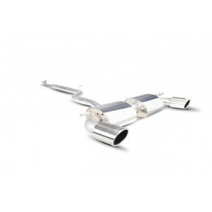 Scorpion Cat Back Non Resonated Exhaust System 2.75" with Polished EVO Tailpipes for Mercedes A250 AMG (W176) | 2WD | 2012-2015 Scorpion Cat Back Non Resonated Exhaust System 2.75" with Polished EVO Tailpipes for Mercedes A250 AMG (W176) | 2WD | 2012-2015
