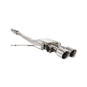 Scorpion Cat Back Resonated (TunR Valved) Exhaust System 3" with Polished Daytona Tailpipes for Mini Cooper S F56 | Including JCW | UK / EU Only | Non GPF Model | 2014-2018 Scorpion Cat Back Resonated (TunR Valved) Exhaust System 3" with Polished Daytona Tailpipes for Mini Cooper S F56 | Including JCW | UK / EU Only | Non GPF Model | 2014-2018