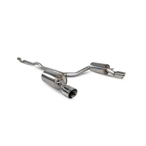 Scorpion Cat Back Non Resonated Exhaust System 2.5" with Polished Daytona Tailpipes for Mini Cooper S Clubman R55 | 2007-2014 Scorpion Cat Back Non Resonated Exhaust System 2.5" with Polished Daytona Tailpipes for Mini Cooper S Clubman R55 | 2007-2014