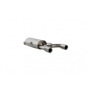 Scorpion Cat Back Non Resonated Exhaust System 2.5" with Polished Lemans Tailpipes for Renault Clio 182 MK2 2.0 | 2003-2006 Scorpion Cat Back Non Resonated Exhaust System 2.5" with Polished Lemans Tailpipes for Renault Clio 182 MK2 2.0 | 2003-2006