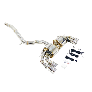 VW Golf MK7 R Valvetronic Cat Back Exhaust System VW Golf MK7 R Valvetronic Cat Back Exhaust System