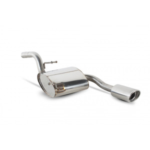 Scorpion Rear Silencer Back Box 2" with Polished Evo Tailpipes for Seat Arosa 1.4 16V Sport | 1998-2005 Scorpion Rear Silencer Back Box 2" with Polished Evo Tailpipes for Seat Arosa 1.4 16V Sport | 1998-2005