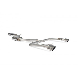 Scorpion Cat Back Resonated Exhaust System 3" with Polished Evo Tailpipes for Seat Leon Cupra 2.0 TSI 280 / 290 ST | 2015-2018 Scorpion Cat Back Resonated Exhaust System 3" with Polished Evo Tailpipes for Seat Leon Cupra 2.0 TSI 280 / 290 ST | 2015-2018