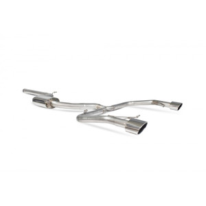 Scorpion Cat Back Non Resonated Exhaust System 3" with Polished Evo Tailpipes for Seat Leon Cupra 2.0 TSI 280 / 290 ST | 2015-2018 Scorpion Cat Back Non Resonated Exhaust System 3" with Polished Evo Tailpipes for Seat Leon Cupra 2.0 TSI 280 / 290 ST | 2015-2018