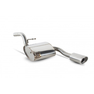 Scorpion Rear Silencer Back Box 2" with Polished Evo Tailpipes for Volkswagen Lupo 1.4 16V Sport | 1998-2005 Scorpion Rear Silencer Back Box 2" with Polished Evo Tailpipes for Volkswagen Lupo 1.4 16V Sport | 1998-2005