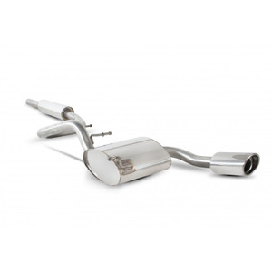 Scorpion Cat Back Resonated Exhaust System 2" with Polished Evo Tailpipes for Volkswagen Lupo 1.4 16V Sport | 1998-2005 Scorpion Cat Back Resonated Exhaust System 2" with Polished Evo Tailpipes for Volkswagen Lupo 1.4 16V Sport | 1998-2005