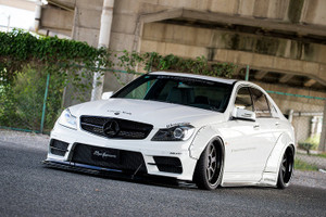 Liberty Walk LB WORKS Mercedes C63 COUPE / SALOON Complete Body Kit (FRP) (LB21-02) Liberty Walk LB WORKS Mercedes C63 COUPE / SALOON Complete Body Kit (FRP) (LB21-02)