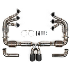 Fabspeed Porsche 911 992 GT3 / GT3 RS (2022+) RENNKRAFT® Modular GTLM Exhaust Package with Polished Stainless Tips Fabspeed Porsche 911 992 GT3 / GT3 RS (2022+) RENNKRAFT® Modular GTLM Exhaust Package with Polished Stainless Tips