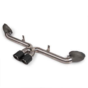 Fabspeed Porsche 911 992 GT3 / GT3 RS (2022+) TITANIUM Supercup Cat Back Exhaust System (Non Valved) with Satin Black Tips Fabspeed Porsche 911 992 GT3 / GT3 RS (2022+) TITANIUM Supercup Cat Back Exhaust System (Non Valved) with Satin Black Tips