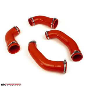 Fabspeed Porsche 911  992 Turbo / Turbo S (2020+) Silicone Boost Hoses Fabspeed Porsche 911  992 Turbo / Turbo S (2020+) Silicone Boost Hoses