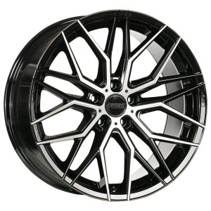 Arceo Wheels Valencia | 21 inch x 9/10.5 Staggered | 5x120 | Black Diamond Cut | BMW Fitment | SET OF 4 | ARC-694 Arceo Wheels Valencia | 21 inch x 9/10.5 Staggered | 5x120 | Black Diamond Cut | BMW Fitment | SET OF 4 | ARC-694