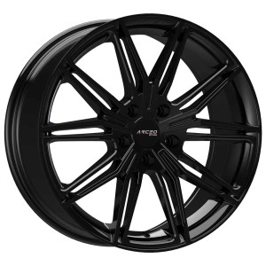 Arceo Wheels ASW05 (TUV) | 19 inch x 8 | 5x108 | ET40 | Gloss Black | Ford / Jaguar Fitment (5 Stud) | SET OF 4 Arceo Wheels ASW05 (TUV) | 19 inch x 8 | 5x108 | ET40 | Gloss Black | Ford / Jaguar Fitment (5 Stud) | SET OF 4