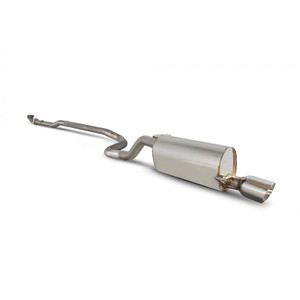 Scorpion Cat Back Non Resonated Exhaust System 2.5" with Polished Daytona Tailpipe for Vauxhall Corsa D 1.0 / 1.2 / 1.4 | 2006-2014 Scorpion Cat Back Non Resonated Exhaust System 2.5" with Polished Daytona Tailpipe for Vauxhall Corsa D 1.0 / 1.2 / 1.4 | 2006-2014