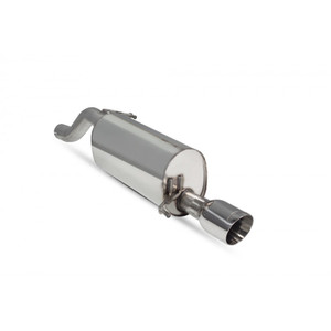 Scorpion Rear Silencer Exhaust 2.5" with Polished Daytona Tailpipe for Vauxhall Corsa E 1.0T | Non GPF Model | 2014-2019 Scorpion Rear Silencer Exhaust 2.5" with Polished Daytona Tailpipe for Vauxhall Corsa E 1.0T | Non GPF Model | 2014-2019