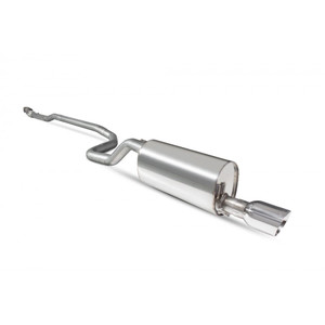 Scorpion Cat Back Non Resonated Exhaust System 2.5" with Polished Daytona Tailpipe for Vauxhall Corsa E 1.4 | Non Turbo | 2014-2019 Scorpion Cat Back Non Resonated Exhaust System 2.5" with Polished Daytona Tailpipe for Vauxhall Corsa E 1.4 | Non Turbo | 2014-2019