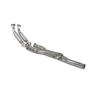 Scorpion Twin High Flow Sports Cats Downpipe 2.5" for Volkswagen Golf R32 MK5 | 2005-2008 Scorpion Twin High Flow Sports Cats Downpipe 2.5" for Volkswagen Golf R32 MK5 | 2005-2008