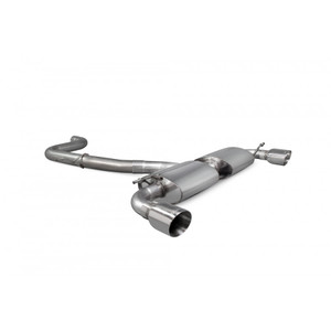 Scorpion Cat Back Non Resonated Exhaust System 3" with Polished Daytona Tailpipes for Volkswagen Golf GTI MK6 | 2009-2013 Scorpion Cat Back Non Resonated Exhaust System 3" with Polished Daytona Tailpipes for Volkswagen Golf GTI MK6 | 2009-2013