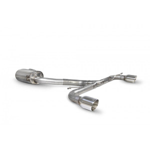 Scorpion Predator (Loud) Cat Back Resonated Exhaust System 3" with Polished Daytona Tailpipes for Volkswagen Golf GTI MK6 | 2009-2013 Scorpion Predator (Loud) Cat Back Resonated Exhaust System 3" with Polished Daytona Tailpipes for Volkswagen Golf GTI MK6 | 2009-2013
