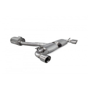 Scorpion Cat Back Resonated Exhaust System 3" with Polished Daytona Tailpipes for Volkswagen Golf GTI MK6 Edition 35 | 2009-2013 Scorpion Cat Back Resonated Exhaust System 3" with Polished Daytona Tailpipes for Volkswagen Golf GTI MK6 Edition 35 | 2009-2013