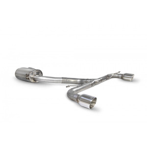 Scorpion Predator (Loud) Cat Back Resonated Exhaust System 3" with Polished Daytona Tailpipes for Volkswagen Golf GTI MK6 Edition 35 | 2009-2013 Scorpion Predator (Loud) Cat Back Resonated Exhaust System 3" with Polished Daytona Tailpipes for Volkswagen Golf GTI MK6 Edition 35 | 2009-2013