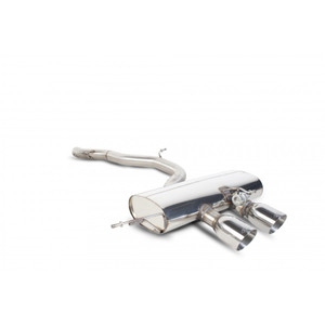 Scorpion Cat Back Non Resonated Exhaust System 3" with Polished Daytona Tailpipes for Volkswagen Golf R MK6 | 2009-2013 Scorpion Cat Back Non Resonated Exhaust System 3" with Polished Daytona Tailpipes for Volkswagen Golf R MK6 | 2009-2013