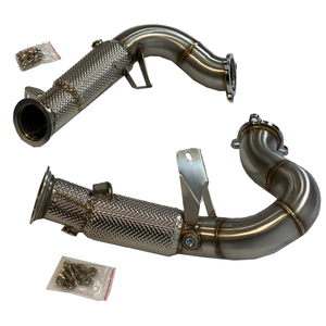 Porsche Macan 3.0/3.6T Decat Downpipes With Thermal Heat Shield Porsche Macan 3.0/3.6T Decat Downpipes With Thermal Heat Shield