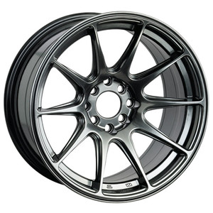 XXR 527 - 17 inch X 7.5J - 4x114.3 / 4x100 - ET40 - Chrome Black - SET OF 4 XXR 527 - 17 inch X 7.5J - 4x114.3 / 4x100 - ET40 - Chrome Black - SET OF 4