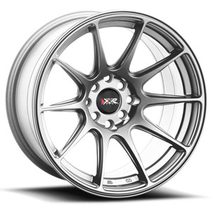 XXR 527 - 17 inch X 9.75J - 5x114.3 / 5x100 - ET25 - Silver - SET OF 4 XXR 527 - 17 inch X 9.75J - 5x114.3 / 5x100 - ET25 - Silver - SET OF 4
