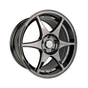 Stage Wheels Knight | 17x8 ET+35 | 5x114.3 | Black Chrome | Flow Forged 8.6kg Stage Wheels Knight | 17x8 ET+35 | 5x114.3 | Black Chrome | Flow Forged 8.6kg